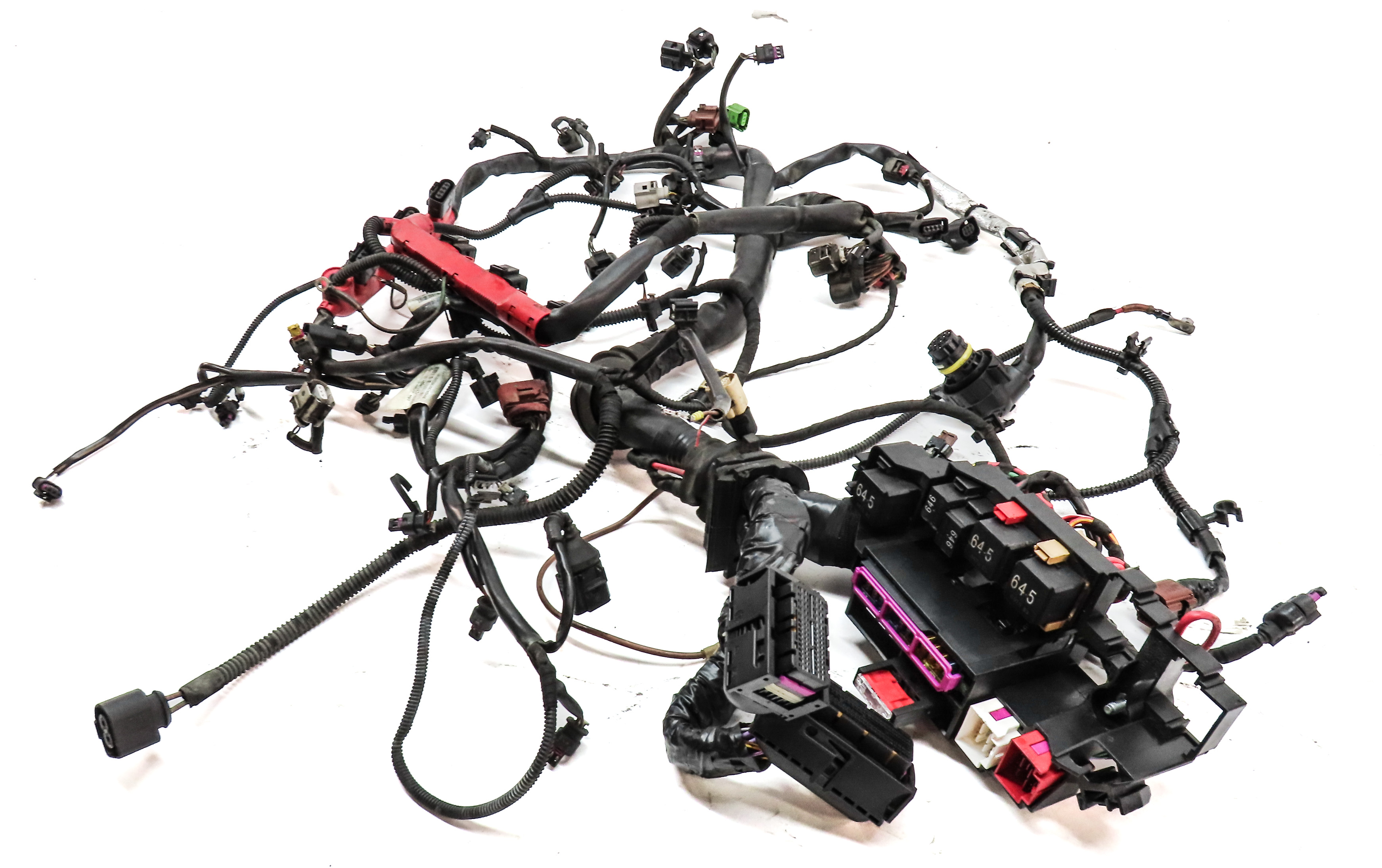 2016 AUDI SQ5 (B8 8R) 3.0L (CTUD) ENGINE MOTOR WIRE WIRING HARNESS LOOM — exact item pictured